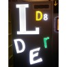 Lettere illuminate in PMMA