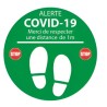 ADESIVO ROTONDO PER PAVIMENTI