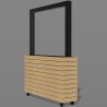 Jardiniere Alu
