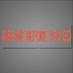 Kiss me before you go