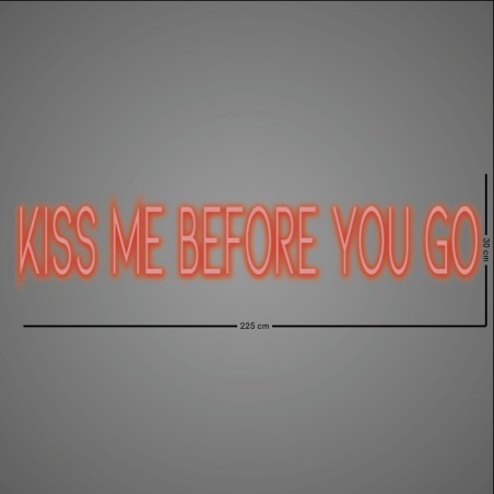 Kiss me before you go
